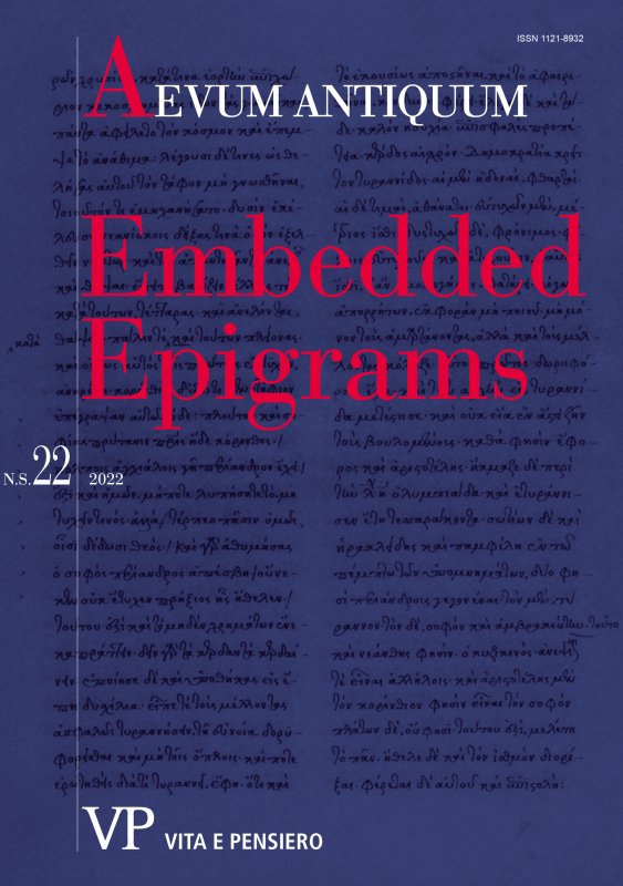 Embedded Epigrams in Literary and Inscribed Epigrams.
A Response to Peter Bing